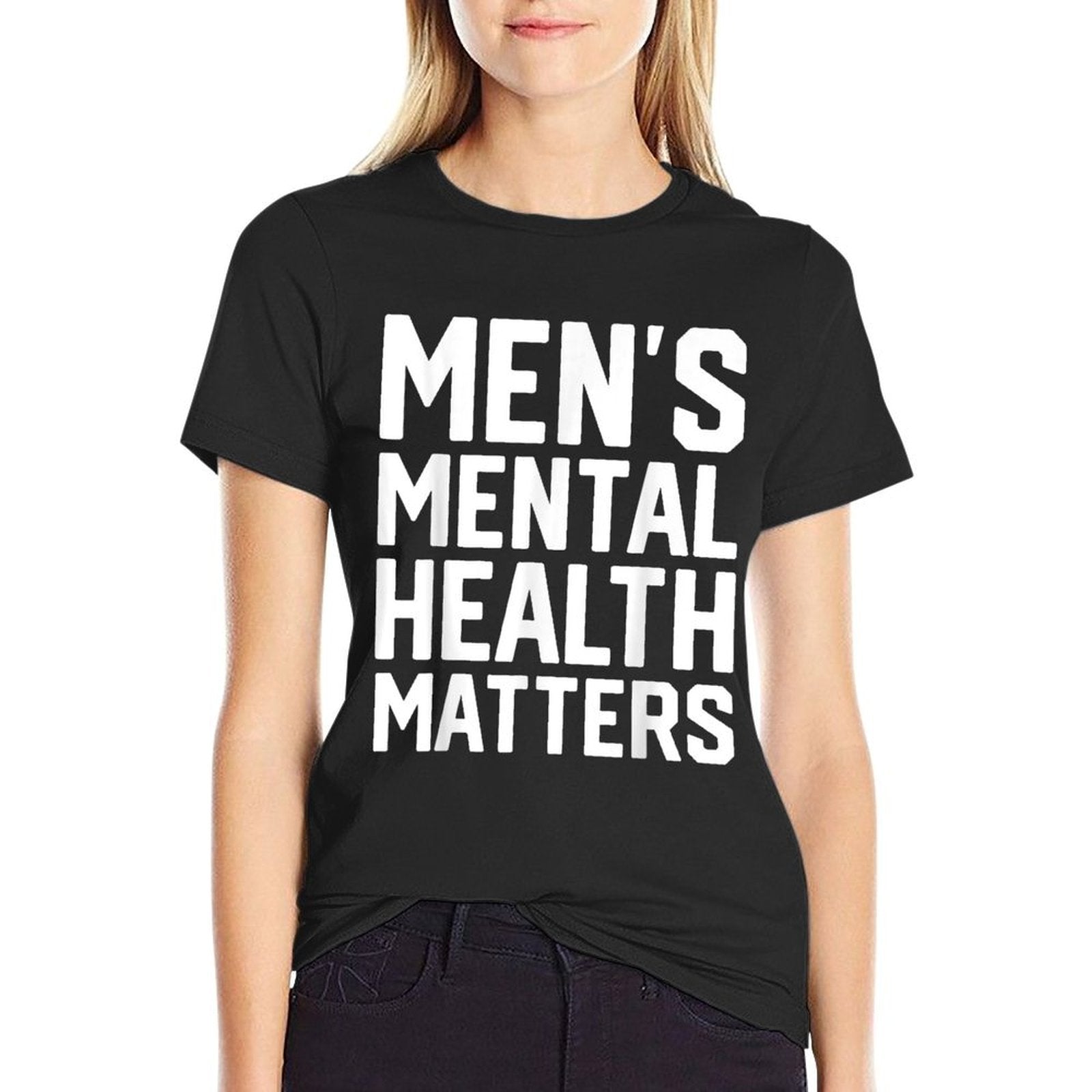 Mental Health Matters Men Awareness Month  Durable T-Shirt