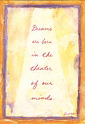 Theatre of our Mind - a Flavia Weedn inspirational greeting card 4242-0072